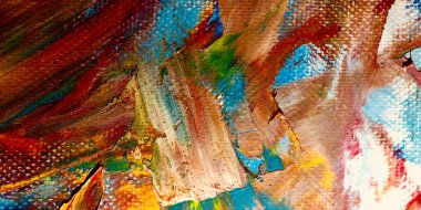 Renkli soyut arkaplan dokusu. Modern motif görsel sanat. Yağlı boya karışımı. Moda el boyama bezi. Duvar dekorasyonu ve Duvar arkaplan resimleri fikri.