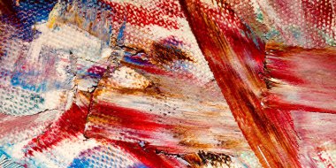 Renkli soyut arkaplan dokusu. Modern motif görsel sanat. Yağlı boya karışımı. Moda el boyama bezi. Duvar dekorasyonu ve Duvar arkaplan resimleri fikri. 