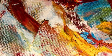 Renkli soyut arkaplan dokusu. Modern motif görsel sanat. Yağlı boya karışımı. Moda el boyama bezi. Duvar dekorasyonu ve Duvar arkaplan resimleri fikri. 