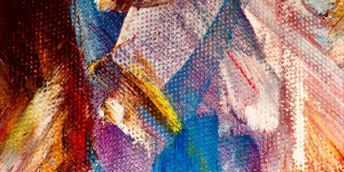 Renkli soyut arkaplan dokusu. Modern motif görsel sanat. Yağlı boya karışımı. Moda el boyama bezi. Duvar dekorasyonu ve Duvar arkaplan resimleri fikri. 