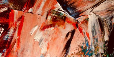 Renkli soyut arkaplan dokusu. Modern motif görsel sanat. Yağlı boya karışımı. Moda el boyama bezi. Duvar dekorasyonu ve Duvar arkaplan resimleri fikri.