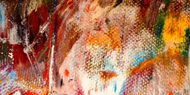 Renkli soyut arkaplan dokusu. Modern motif görsel sanat. Yağlı boya karışımı. Moda el boyama bezi. Duvar dekorasyonu ve Duvar arkaplan resimleri fikri.
