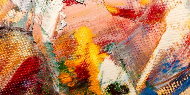 Renkli soyut arkaplan dokusu. Modern motif görsel sanat. Yağlı boya karışımı. Moda el boyama bezi. Duvar dekorasyonu ve Duvar arkaplan resimleri fikri