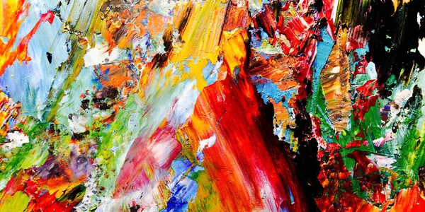 Renkli soyut arkaplan dokusu. Modern motif görsel sanat. Yağlı boya karışımı. Moda el boyama bezi. Duvar dekorasyonu ve Duvar arkaplan resimleri fikri.