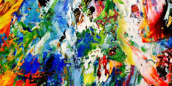 Renkli soyut arkaplan dokusu. Modern motif görsel sanat. Yağlı boya karışımı. Moda el boyama bezi. Duvar dekorasyonu ve Duvar arkaplan resimleri fikri.