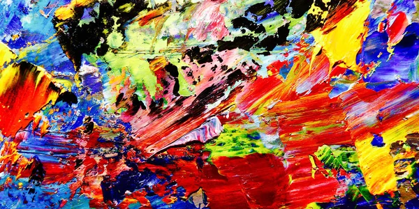 Renkli soyut arkaplan dokusu. Modern motif görsel sanat. Yağlı boya karışımı. Moda el boyama bezi. Duvar dekorasyonu ve Duvar arkaplan resimleri fikri.