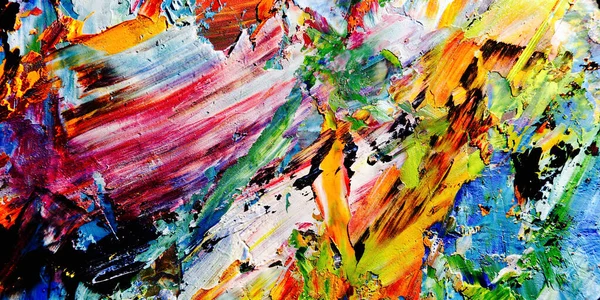 Renkli soyut arkaplan dokusu. Modern motif görsel sanat. Yağlı boya karışımı. Moda el boyama bezi. Duvar dekorasyonu ve Duvar arkaplan resimleri fikri.