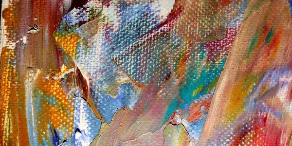 Bunte Abstrakte Hintergrundtextur Modernes Motiv Bildende Kunst Mischungen Von Ölfarbe — Stockfoto