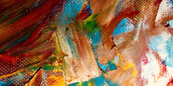 Renkli soyut arkaplan dokusu. Modern motif görsel sanat. Yağlı boya karışımı. Moda el boyama bezi. Duvar dekorasyonu ve Duvar arkaplan resimleri fikri.