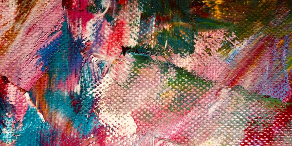 Renkli Soyut Arkaplan Dokusu Modern Motif Görsel Sanat Yağlı Boya — Stok fotoğraf