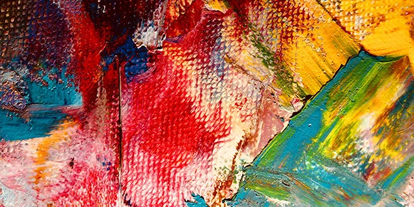 Kolorowe Abstrakcyjne Tło Tekstury Nowoczesna Sztuka Wizualna Mieszanki Farb Olejnych — Zdjęcie stockowe