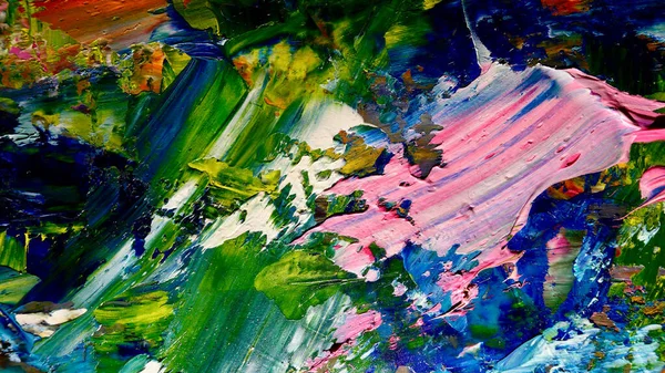 Renkli soyut arkaplan dokusu. Modern motif görsel sanat. Yağlı boya karışımı. Moda el boyama bezi. Duvar dekorasyonu ve Duvar arkaplan resimleri fikri.