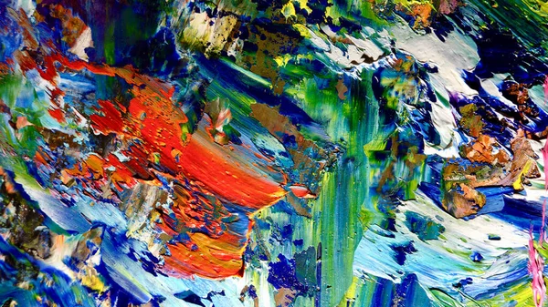 Renkli soyut arkaplan dokusu. Modern motif görsel sanat. Yağlı boya karışımı. Moda el boyama bezi. Duvar dekorasyonu ve Duvar arkaplan resimleri fikri.