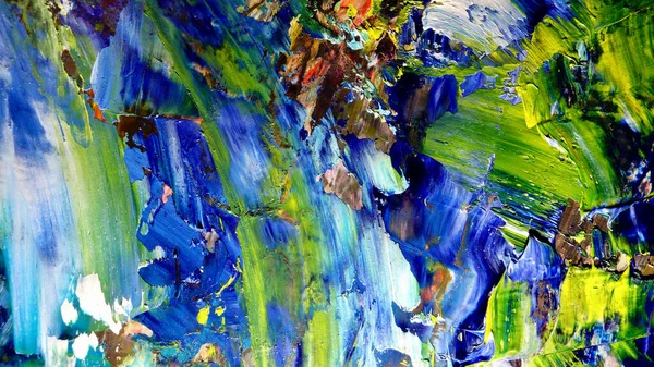 Renkli soyut arkaplan dokusu. Modern motif görsel sanat. Yağlı boya karışımı. Moda el boyama bezi. Duvar dekorasyonu ve Duvar arkaplan resimleri fikri.