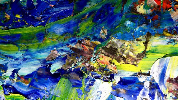 Renkli soyut arkaplan dokusu. Modern motif görsel sanat. Yağlı boya karışımı. Moda el boyama bezi. Duvar dekorasyonu ve Duvar arkaplan resimleri fikri.