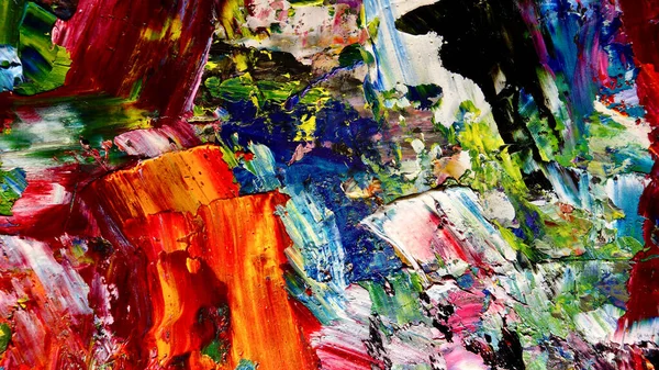 Renkli soyut arkaplan dokusu. Modern motif görsel sanat. Yağlı boya karışımı. Moda el boyama bezi. Duvar dekorasyonu ve Duvar arkaplan resimleri fikri.