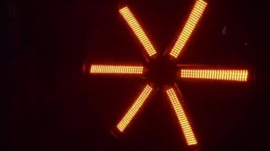 Gösteri için profesyonel sahne ışıklandırması