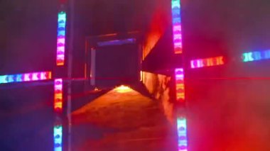 Gösteri için profesyonel sahne ışıklandırması 