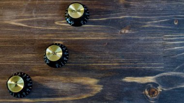        Gitar topuzları. renk arkaplanı                        