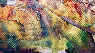 Renk dokusu. El çizimi. Soyut sanat geçmişi. El çizimi. Tuvale yağlı boya. Modern, çağdaş sanat. Renkli tuval. Duvar dekoru arkaplanı