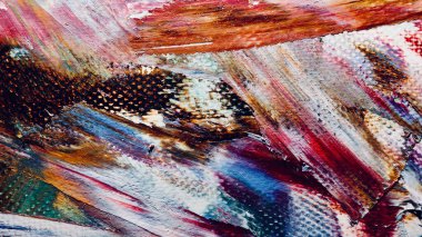 Renk dokusu. El çizimi. Soyut sanat geçmişi. El çizimi. Tuvale yağlı boya. Modern, çağdaş sanat. Renkli tuval. Duvar dekoru arkaplanı