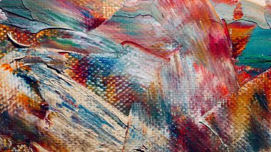 Renk dokusu. El çizimi. Soyut sanat geçmişi. El çizimi. Tuvale yağlı boya. Modern, çağdaş sanat. Renkli tuval. Duvar dekoru arkaplanı