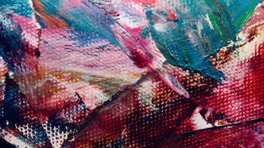 Renk dokusu. El çizimi. Soyut sanat geçmişi. El çizimi. Tuvale yağlı boya. Modern, çağdaş sanat. Renkli tuval. Duvar dekoru arkaplanı