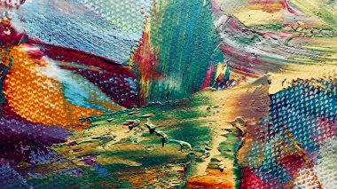  Renk dokusu. El çizimi. Soyut sanat geçmişi. El çizimi. Tuvale yağlı boya. Modern, çağdaş sanat. Renkli tuval. Duvar dekoru arkaplanı