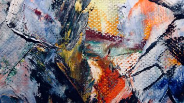  Renk dokusu. El çizimi. Soyut sanat geçmişi. El çizimi. Tuvale yağlı boya. Modern, çağdaş sanat. Renkli tuval. Duvar dekoru arkaplanı