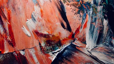  Renk dokusu. El çizimi. Soyut sanat geçmişi. El çizimi. Tuvale yağlı boya. Modern, çağdaş sanat. Renkli tuval. Duvar dekoru arkaplanı