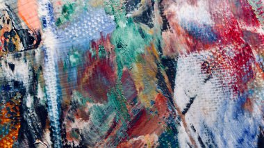  Renk dokusu. El çizimi. Soyut sanat geçmişi. El çizimi. Tuvale yağlı boya. Modern, çağdaş sanat. Renkli tuval. Duvar dekoru arkaplanı