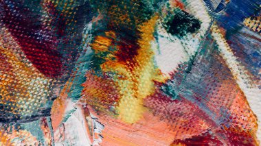  Renk dokusu. El çizimi. Soyut sanat geçmişi. El çizimi. Tuvale yağlı boya. Modern, çağdaş sanat. Renkli tuval. Duvar dekoru arkaplanı