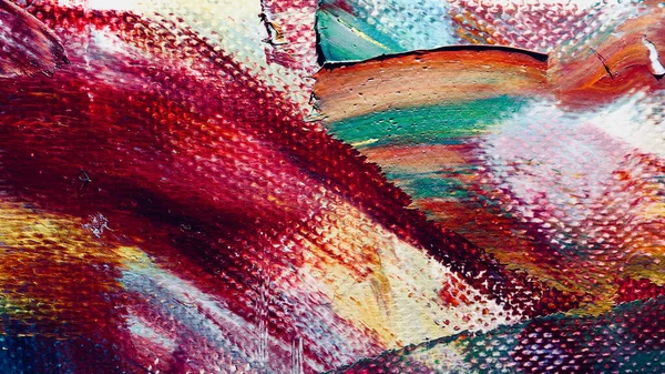 Texture Colore Disegno Mano Sfondo Astratto Pittura Olio Tela Arte — Foto Stock