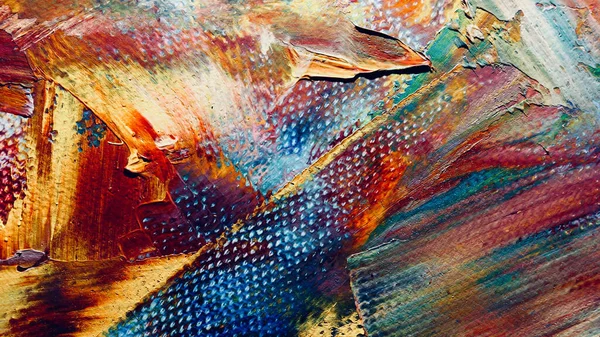 Texture Colore Disegno Mano Sfondo Astratto Pittura Olio Tela Arte — Foto Stock