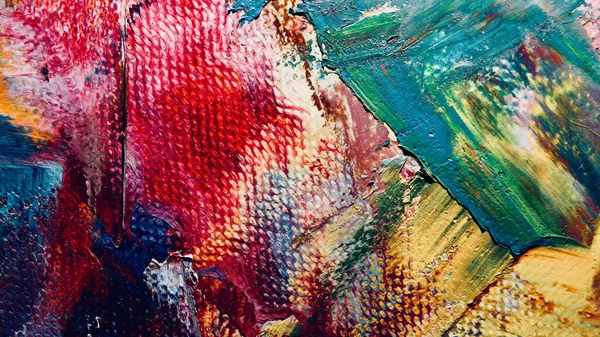 Renk Dokusu Çizimi Soyut Sanat Geçmişi Çizimi Tuvale Yağlı Boya — Stok fotoğraf