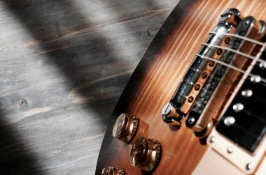 Elektro gitar kapanışı. Boşluğu kopyala