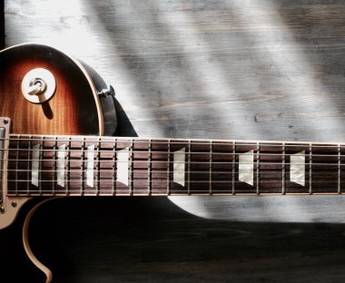 Elektro gitar kapanışı. Boşluğu kopyala