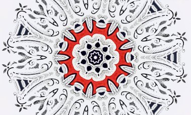 Dairesel desenler. Modern dekor