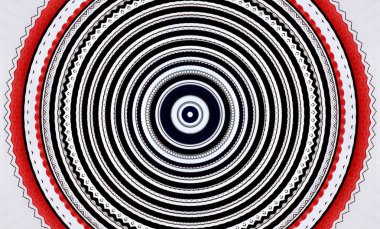 Dairesel desenler. Modern dekor