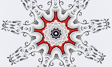 Dairesel desenler. Modern dekor