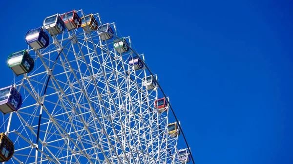 Pariserhjul Sommer Blå Himmel – stockfoto