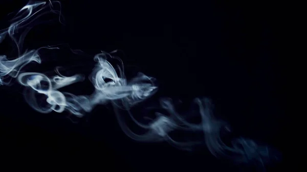 Füst Fénysugarakban Gyönyörű Képeket Rajzol — Stock Fotó