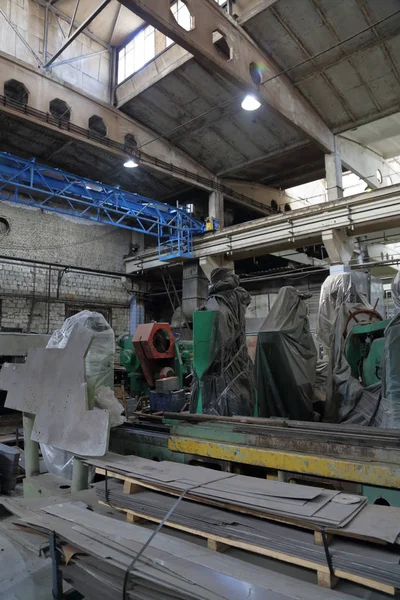 Grande Oficina Metalurgia Manuseamento Ferramentas Fábrica — Fotografia de Stock