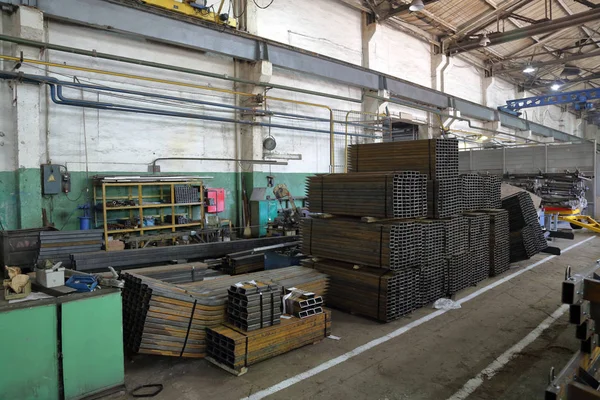 Stora Metallbearbetning Och Verktyg Hantering Shop Fabriken — Stockfoto