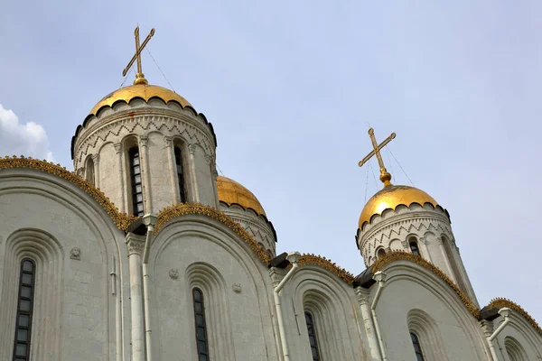 Vladimir Russie Mars 2018 Cathédrale Assomption Xii Siècle Monument Exceptionnel — Photo