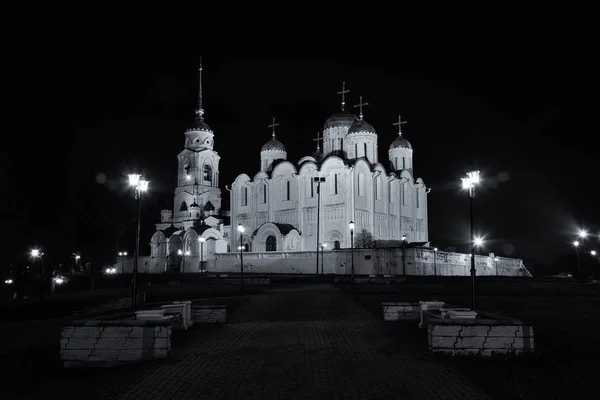 Vladimir Rusia Marzo 2018 Catedral Asunción Del Siglo Xii Monumento — Foto de Stock