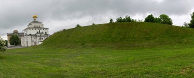 Vladimir, Rusya Federasyonu - 19 Mayıs 2018: Golden Gate UNESCO Dünya Miras Listesi var. Yerleşik 1164