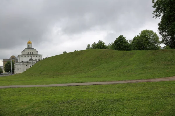 Vladimir Russie Mai 2018 Porte Est Inscrite Patrimoine Mondial Unesco — Photo