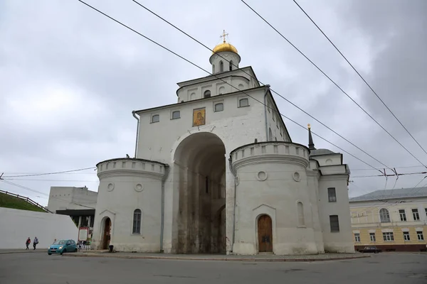 Володимир Росія Травня 2018 Золоті Ворота Всесвітньої Спадщини Юнеско Побудовані — стокове фото