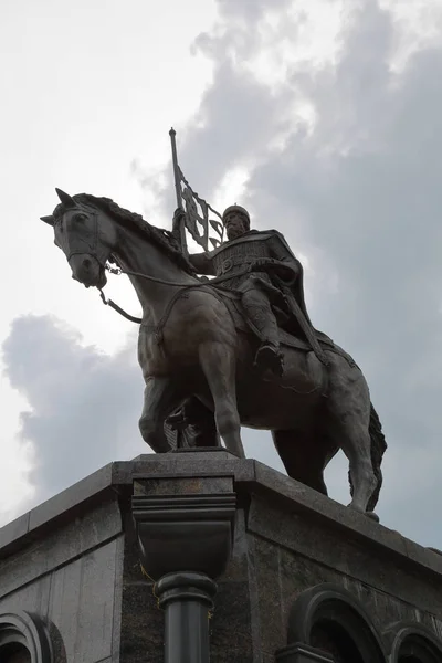 Vladimir Russia Maggio 2018 Monumento Principe Vladimir San Teodoro Inaugurato — Foto Stock